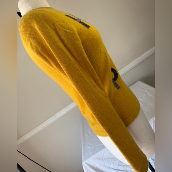 Happy Sheep ADORABLE Cashmere Sweater. Intarsia “HAPPY.” 🙂 - Picture 11 of 14